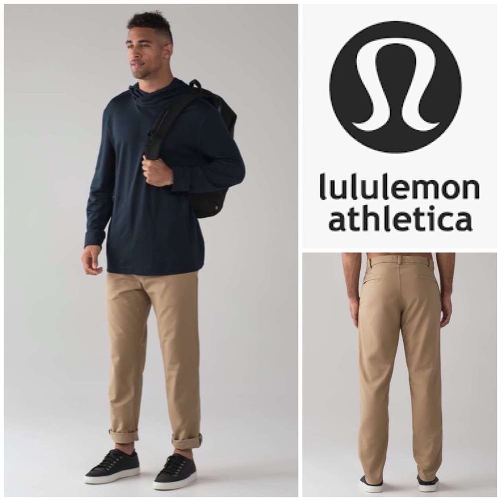 Lululemon Commission Pant Classic *Qwick Chino 34"
Desert Sand